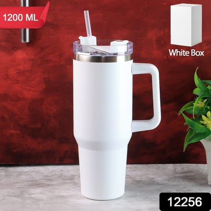 Extra Large Insulated Travel Mug, Tumbler (1200ML - 1 Pc / Mix Color)