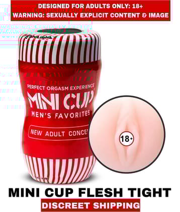 New Mini Real Vagina Masturbator Silicon Male Sexy Masturbator Fleshtight Cup For Men