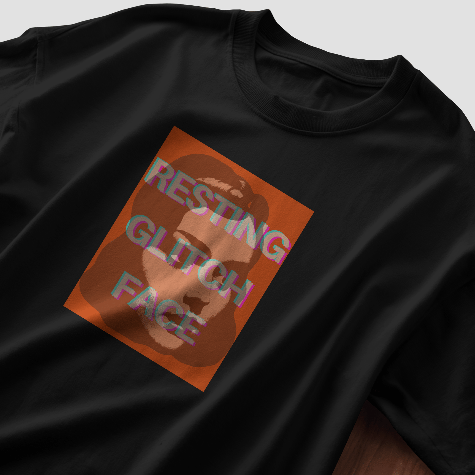 Resting Glitch Face-XS