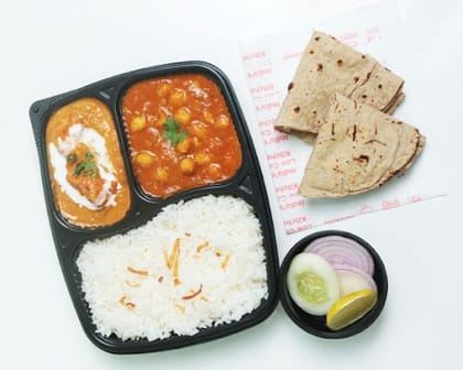 Amristari Chole & Chicken Butter masala Mini Thali