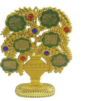 PAYSTORE - Plastic Allah Mohhamad Tree Shopwiece ( Pack of 1 )