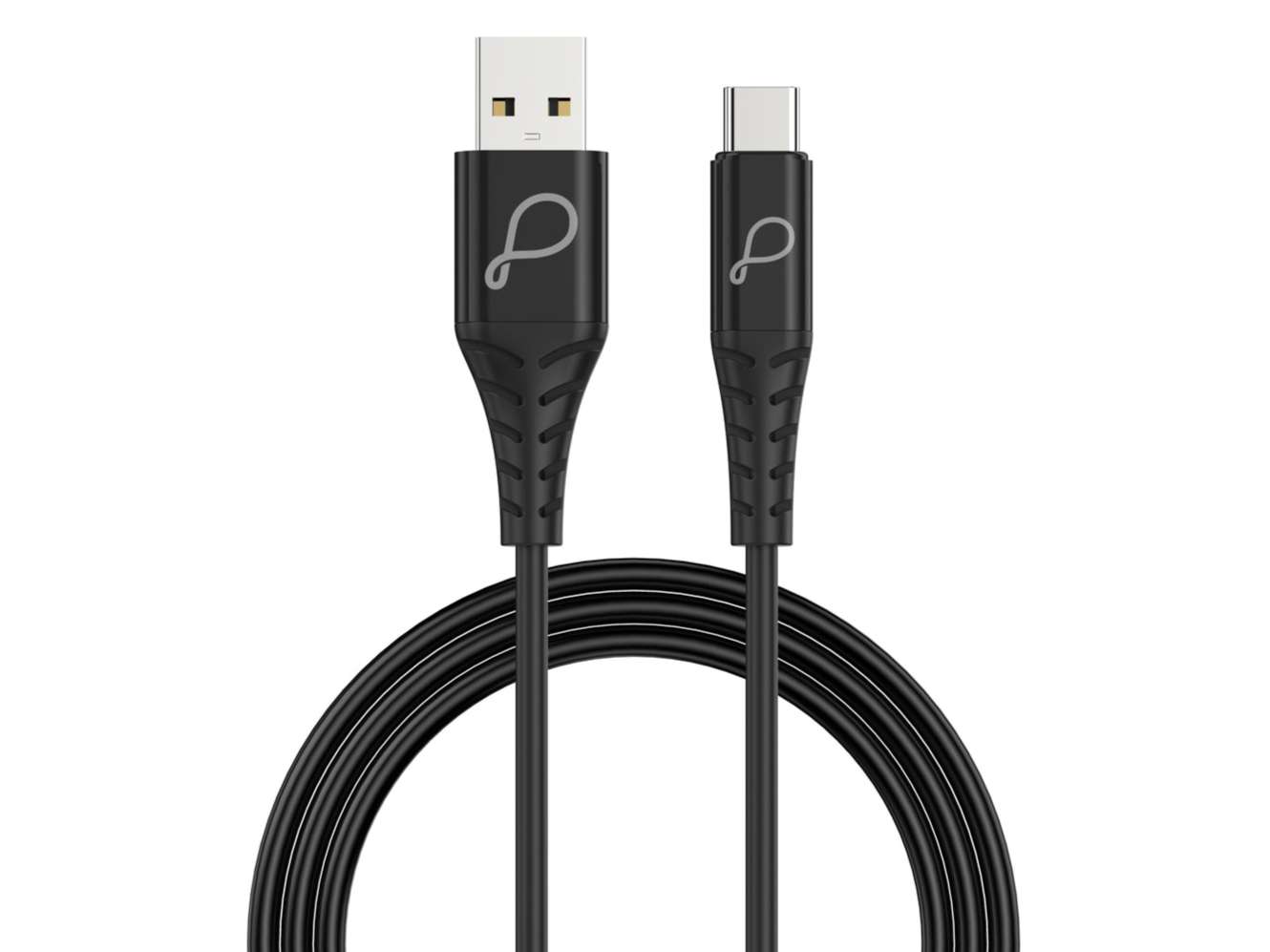 Pebble PBAC30 30W Fast Charging USB-A to Type-C Cable - Black