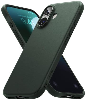 iPhone 16 Back Cover case | Onyx - Dark Green