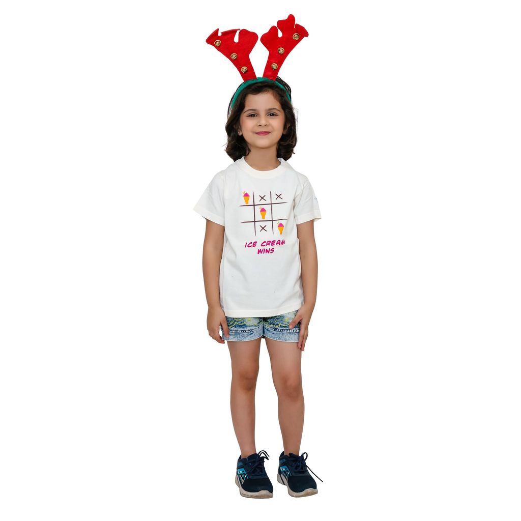 KUCHU Unisex Tshirt (6 Years- 7 Years) | Made of Super Combed Cotton-Modal Natural Fiber Better Than 100% Cotton| Soft & Breathable Fabric| Unique Digitally Printed Design |Vibrant Colour