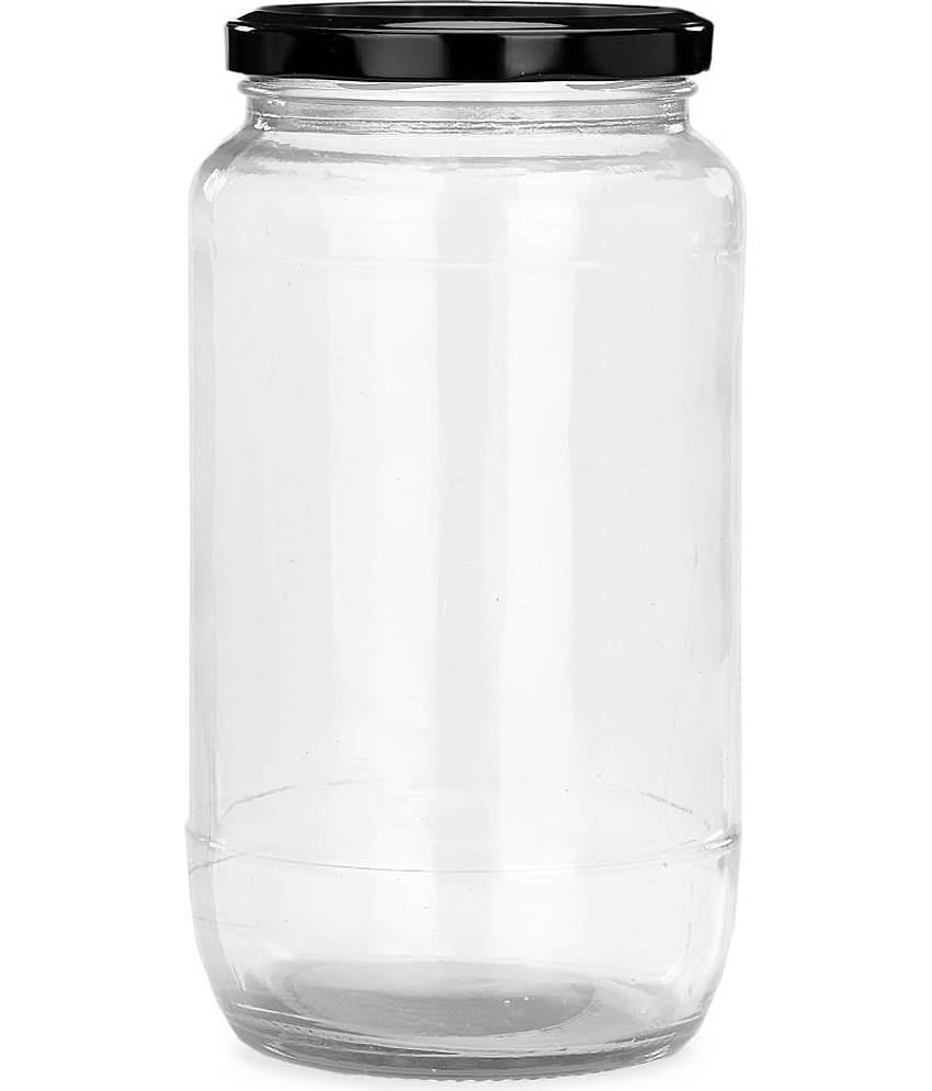 Somil - Transparent Glass Food Container ( Set of 4 )