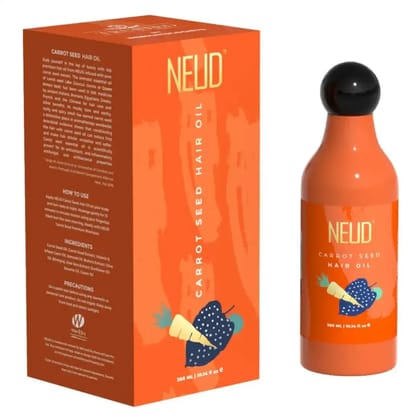 NEUD Carrot Seed Hair Oil for Men and Women - 300ml