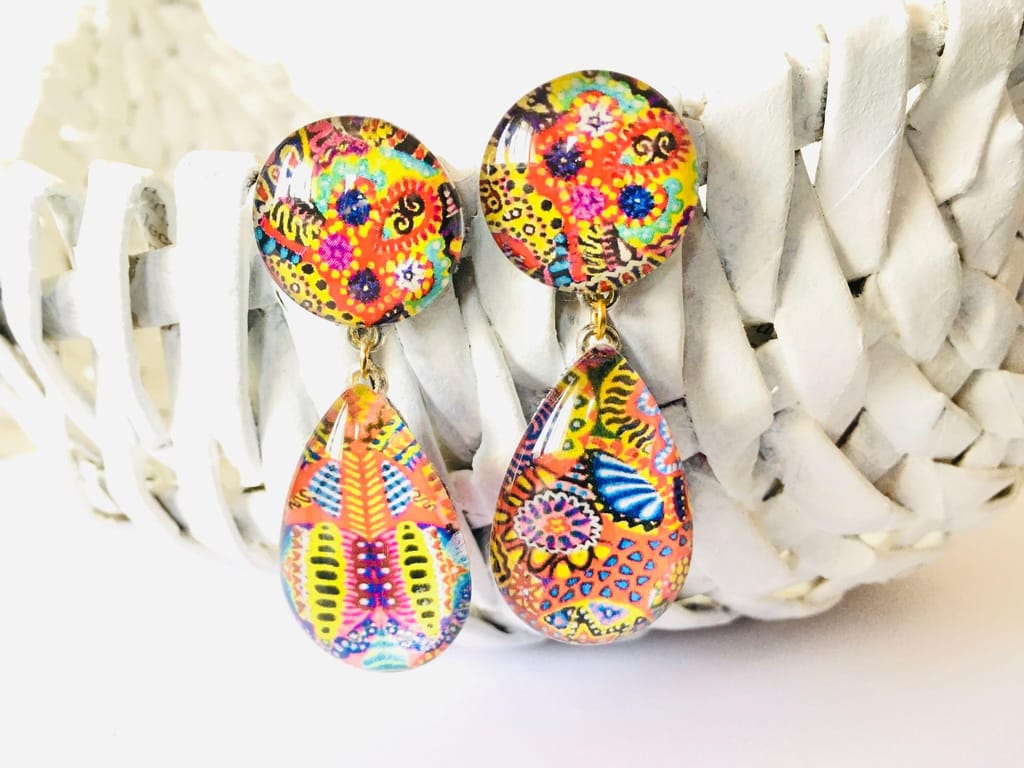 Ehnic-ally Glass Studs