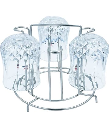 JISUN Stainless Steel Glass Stand / Glass Holder For Kitchen