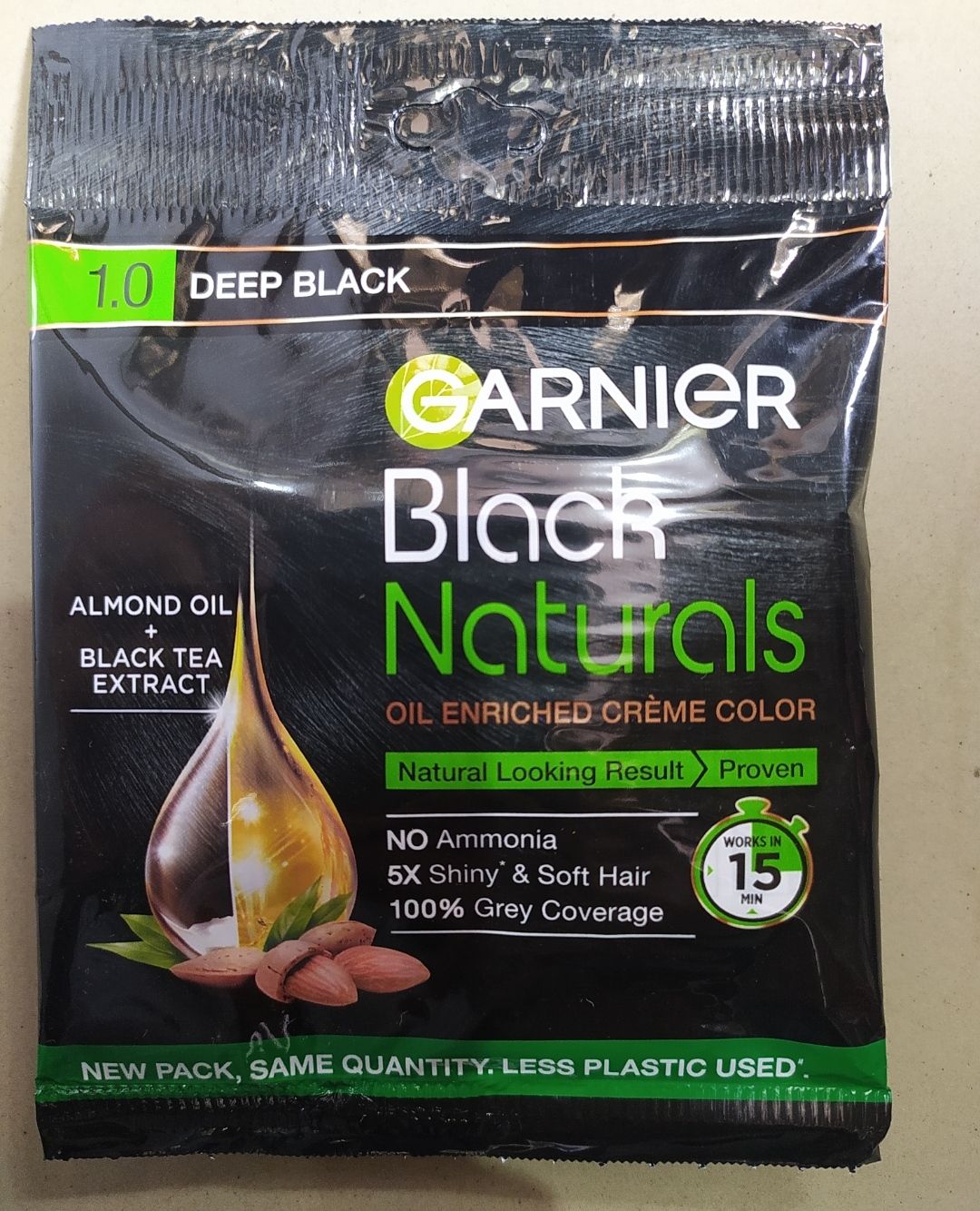 garnier black naturals