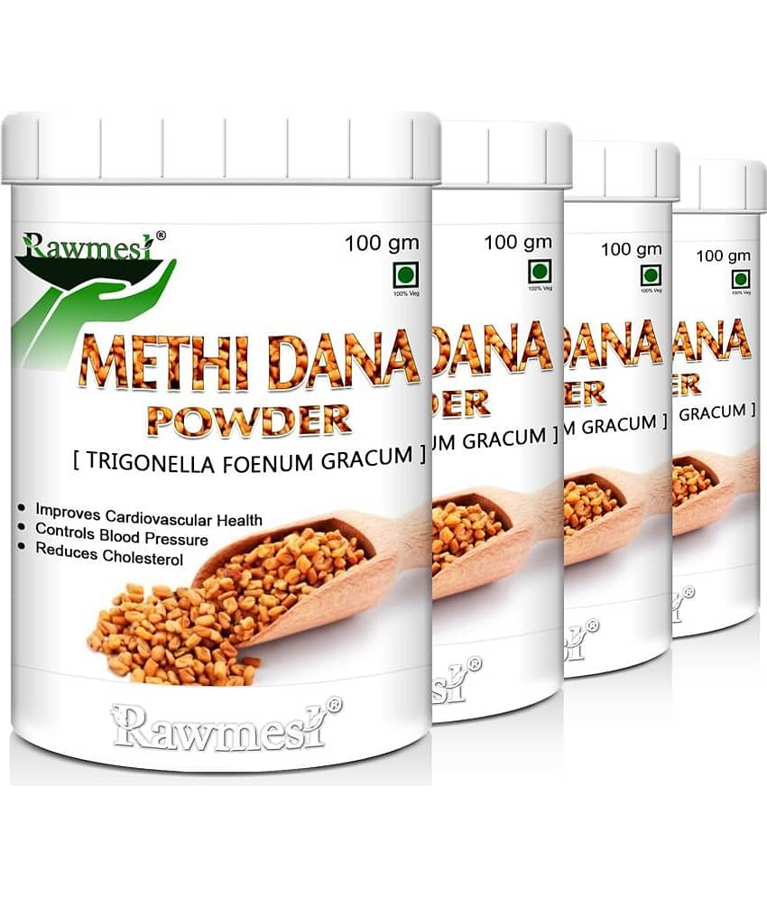 Rawmest 100% Pure Methi Dana Powder For Hair Care 400gm