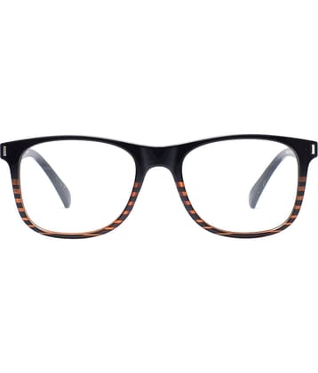 Peter Jones - Orange Square Eyeglass Frame ( Pack of 1 )