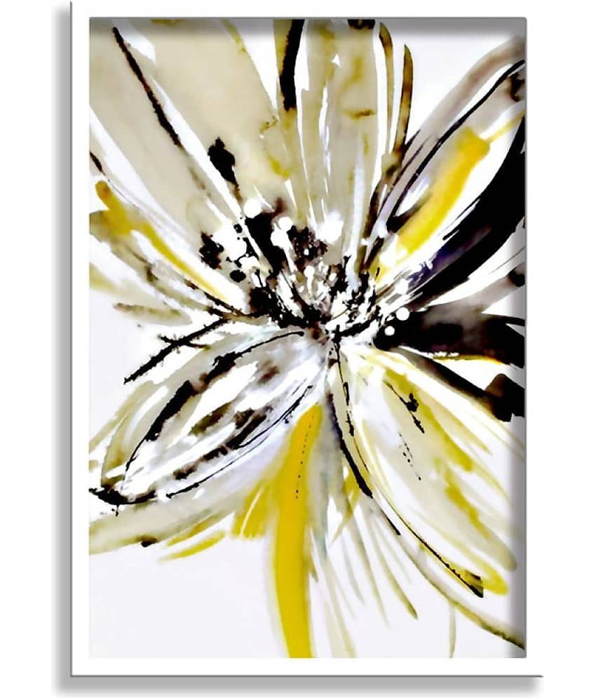 Saf - Abstract Painting With Frame