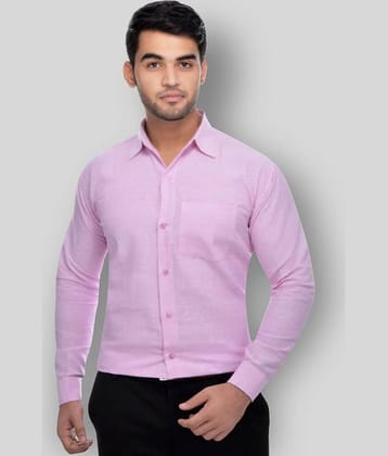 DESHBANDHU DBK Cotton Regular Fit Men's Formal Shirt - Pink ( Pack of 1 )