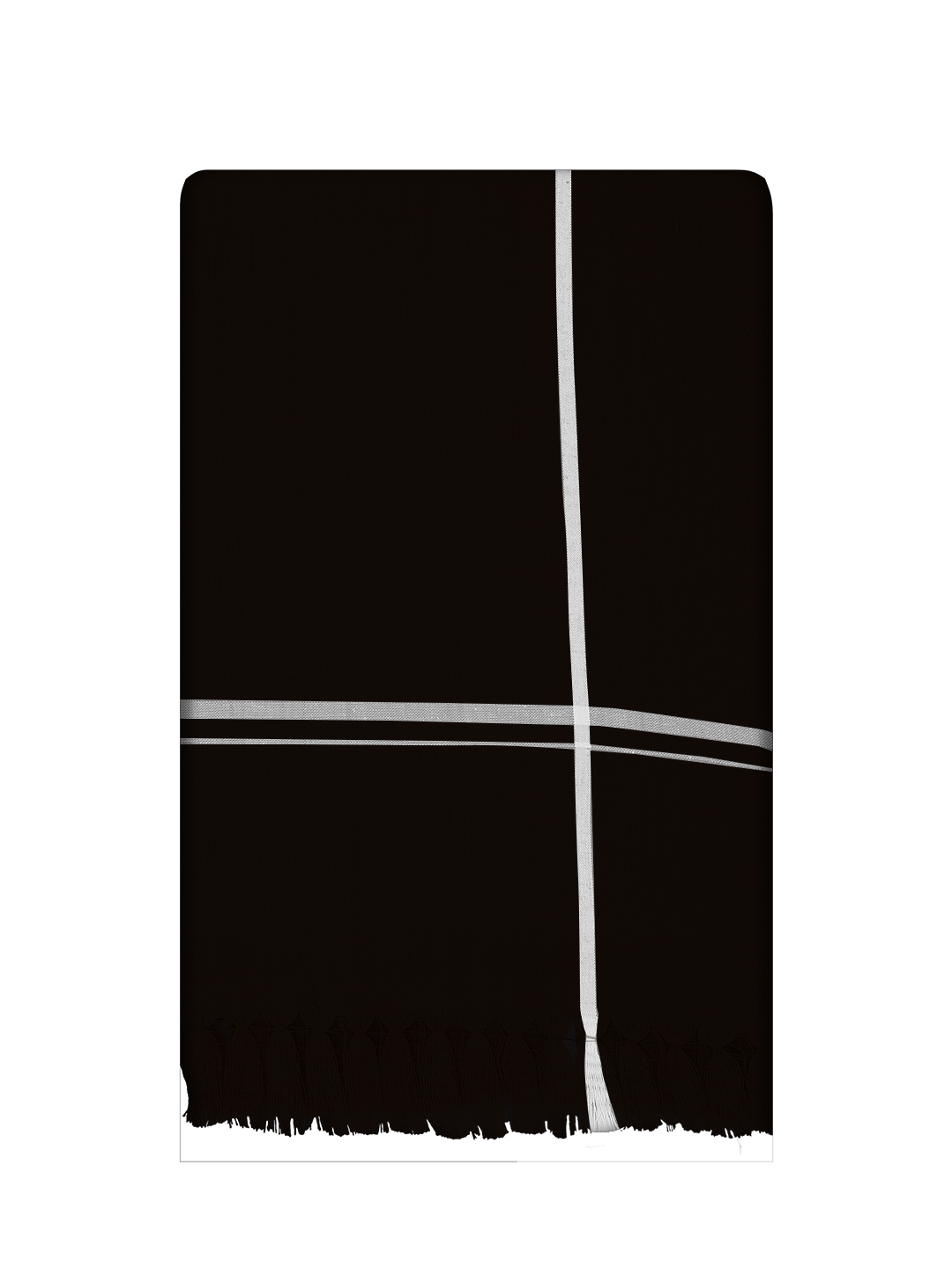 Black Cotton Angavastram - Chivan
