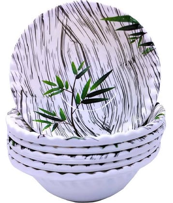 Laserbot Feeling bowl Melamine Serving Melamine Dessert Bowl 160 mL ( Set of 6 )