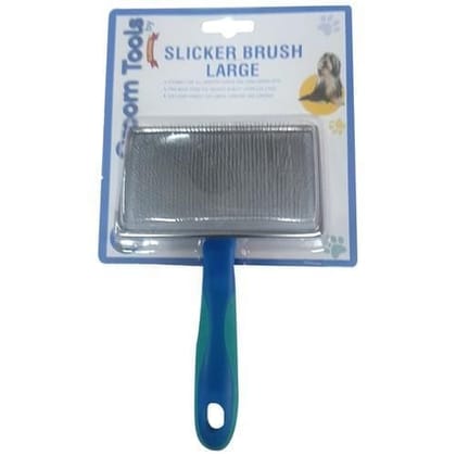 Groom Tools Soft Pin Slicker Brush Large