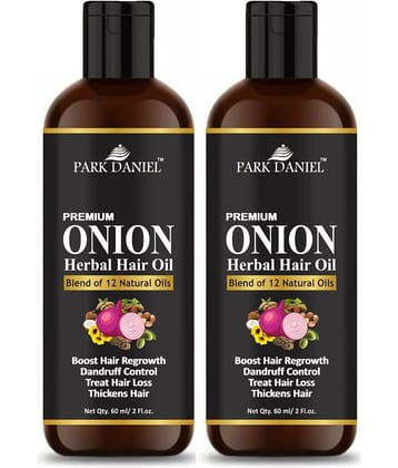 Park Daniel - Hair Growth Onion Oil 60 ml ( Pack of 2 )