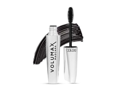 RENEE Volumax Mascara Black 10ml, Quick Dry, Waterproof, Long Lasting Weightless Formula, Volumizes, Lengthens & Conditions the Lashes with Intense Color, 360-degree wand for Clump Free Application