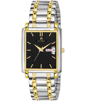 Aglance - Multicolor Metal Analog Men's Watch