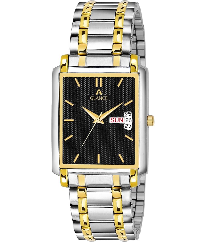 Aglance - Multicolor Metal Analog Men's Watch