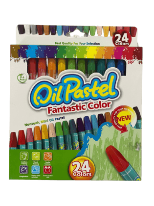 Art Bundle Oil Pastels Fantastic Colour Set of 24