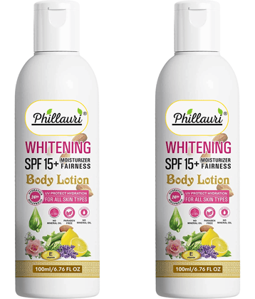 Phillauri Body Lotion for Very Dry Skin, Nourishing Body Milk with Almond Oil & Vitamin E (100 ml)