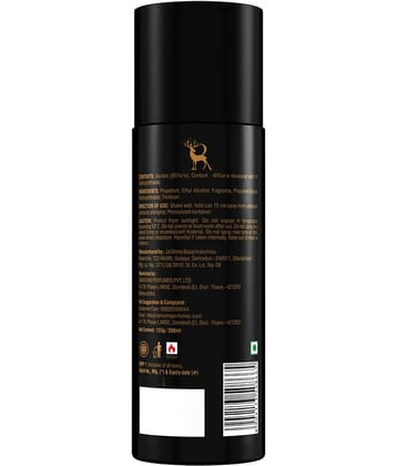 Ramsons - MY CASTILLO BLACK AMBER Deodorant Spray for Unisex 200 ml ( Pack of 1 )