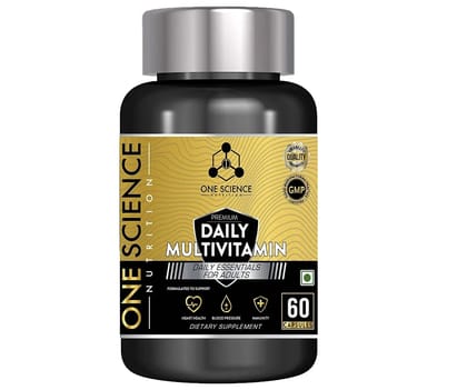 One Science Nutrition Premium Daily Multivitamin 60 Capsules