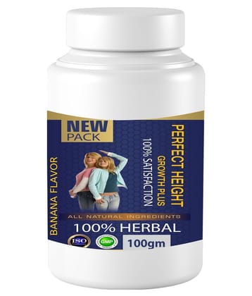 Zemaica Healthcare Perfect Height Banana Flavor Powder 100 gm Pack Of 1