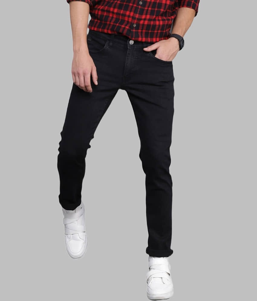 Lawson - Black Denim Slim Fit Men's Jeans ( Pack of 1 )