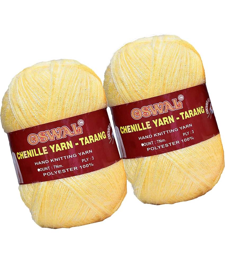 Represents Oswal  3 Ply Knitting  Yarn Wool,  Dark Cream 300 gm  Art-AAIE