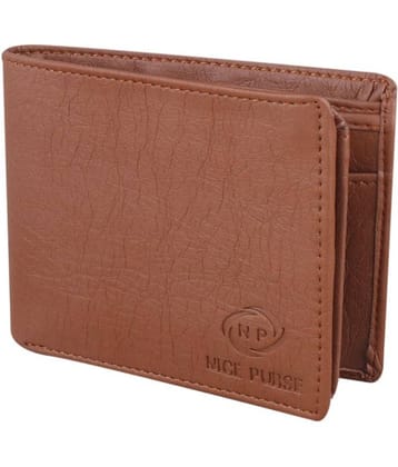 Nice Purse - Rust PU Men's Two Fold Wallet,Regular Wallet,Travel Wallet ( Pack of 1 )