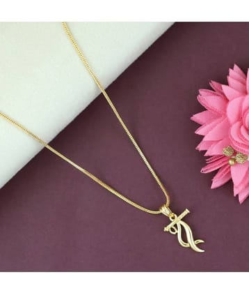 Bhagya Lakshmi Gold Pendant ( Pack of 1 )