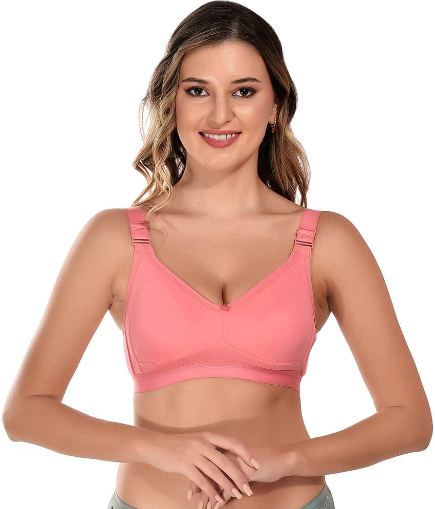 Elina Cotton Non Padded Women's T-Shirt Bra ( Brown )