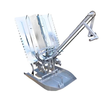 2 Row manual rice transplanter hand rice seedling planting machine