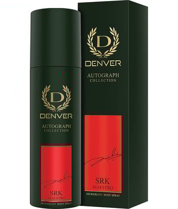 Denver Srk Maestro Autograph Collection Deodorant Spray - For Men 140 ml (Pack of 1)