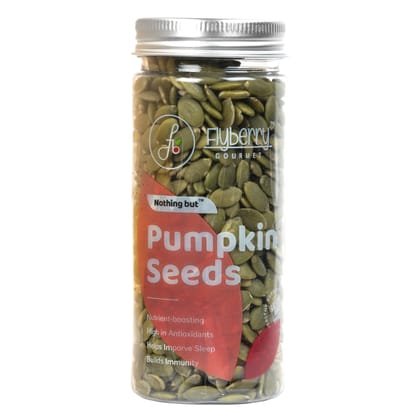 Flyberry Gourmet Pumpkin Seeds, 150g |Rich in Zinc & Magnesium Flyberry Gourmet Pumpkin Seeds, 150g |Rich in Zinc & Magnesium