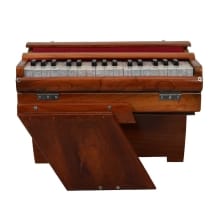 New Harinam Harmonium-32Key 2.5 Octave Double Bellow Portable Harmonium With Bag