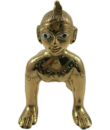 Neo Classic Radha Krishan Brass Idol