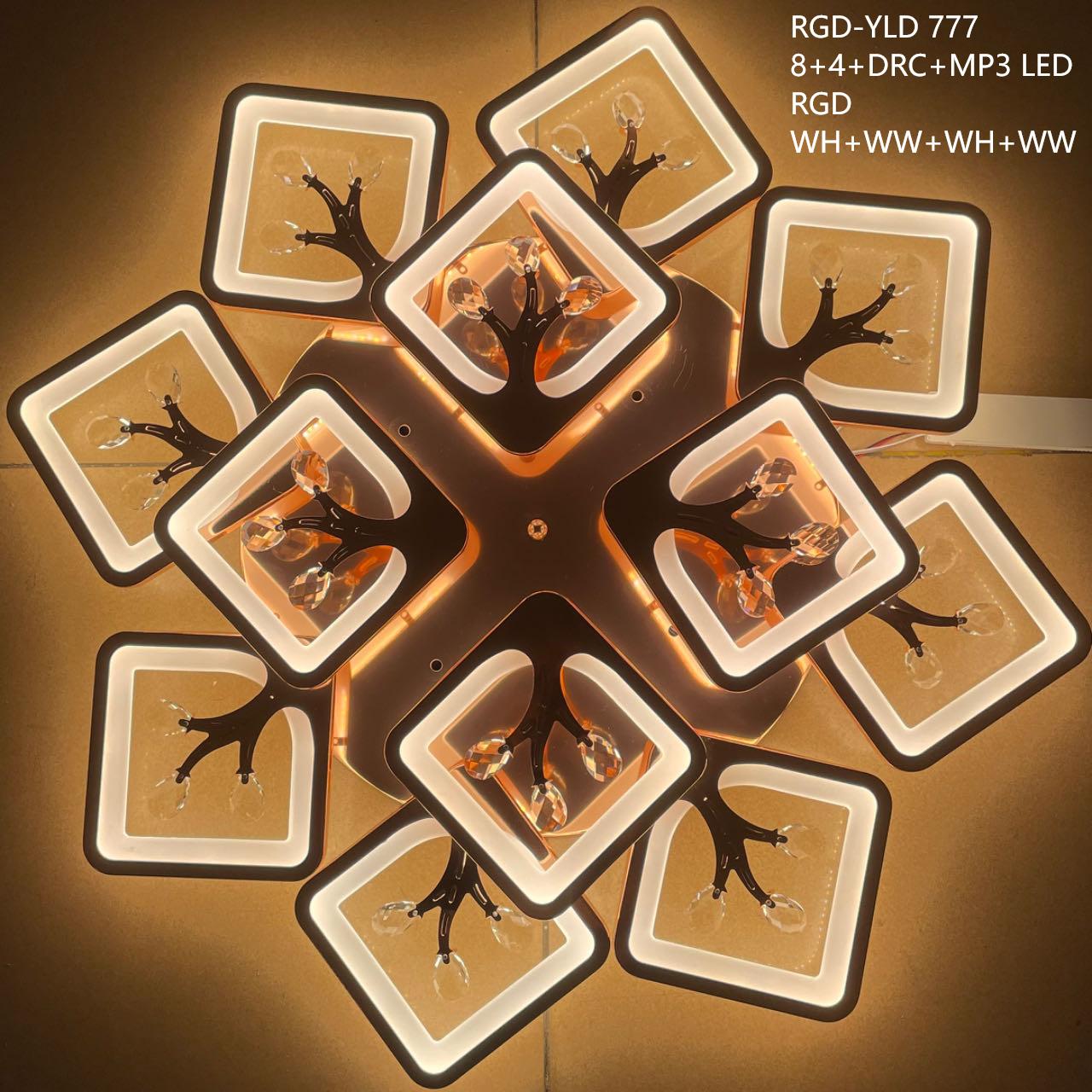 Ceiling Chandeliers With Square Shape