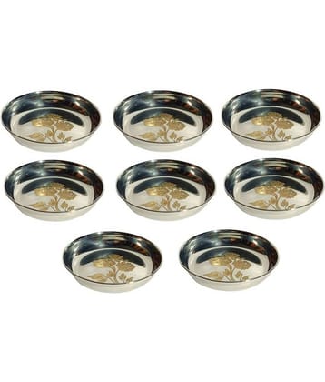 A & H ENTERPRISES - Stainless Steel Dessert Bowl 100 mL ( Set of 8 )