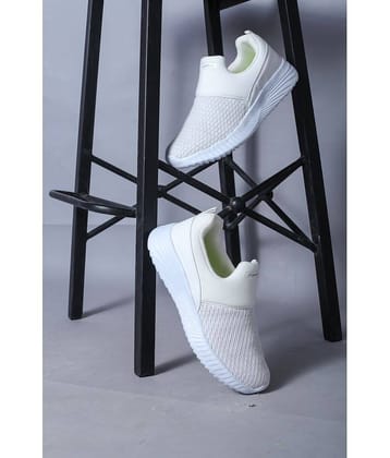 Abros GALEN White Men's Sports Running Shoes