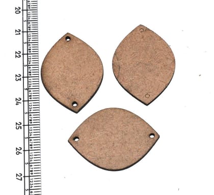 MDF Base use for jewellery making. (35 MM), WERR-025-1 Packet of 100 Pieces / 35 MM