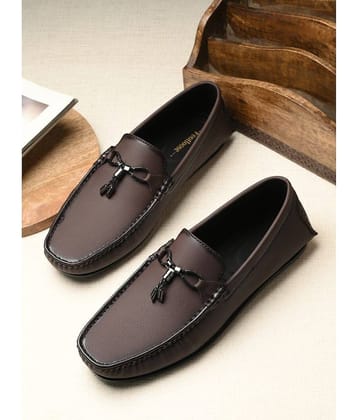Footloose Brown Men's Slip on