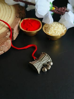 Divine Damroo Shivay Lumba Rakhi Charm | Sarichka Fashion