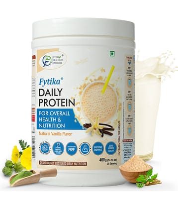 FYTIKA Daily Protein powder Vanilla flavour- 400 G