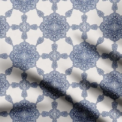 Water color Damask-Cotton