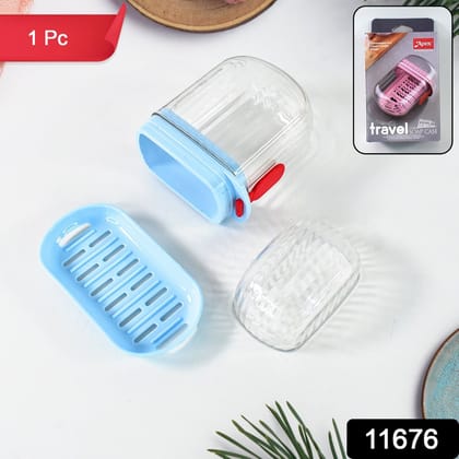 Apex Unbreakable Travel Soap Case with Secure Lock  ,Sabudani(1 Pc)