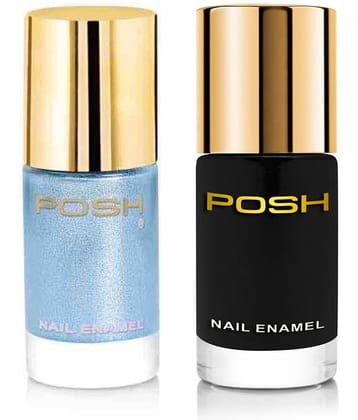 Posh Nail Polish Multi Natural Pack of 2 9 mL