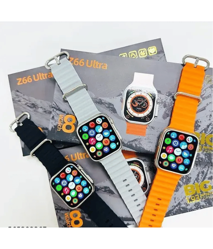 T800 pro ultra watch with beautiful strap bluetooth calling smart touch display with fitness & outdoor health & medical tracker unique ui interctions